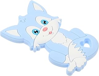 SWOOMEY Bastão De Dentição Mordedor Infantil Mordedor Molar Mordedor Em Forma De Animal Corrente Anti-Perdida Fornecimento De Mordedor Adorável Mordedor Dentição Acessório De Corrente De