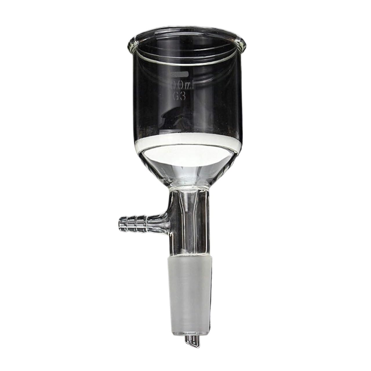 Glas-Trichter-Labor-Kücheinstrument Wissenschaftslabor Wissenschaftslabor 100-ml-Filtertrichter Buchner 24/40 Gelenk-Buchner-Trichter Laborglaswaren-Filtrationsgerät Schulbedarf for Bildungslabore