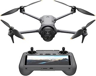 DJI Mavic 4 Pro Drone con DJI RC 2, dron insignia de tres cámaras con cámara Hasselblad CMOS de 100MP 4/3, para profesionales, transmisión de video de 18.6 mi/18.6 mi, tiempo de vuelo máximo de 51