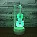 Produktbild Nachtlicht Violine 3D Led Tischlampe USB 7 Farbwechsel Instrument Nachtlicht Kinder Schlaf Beleuchtung Geschenk Home Decoration Gondeln