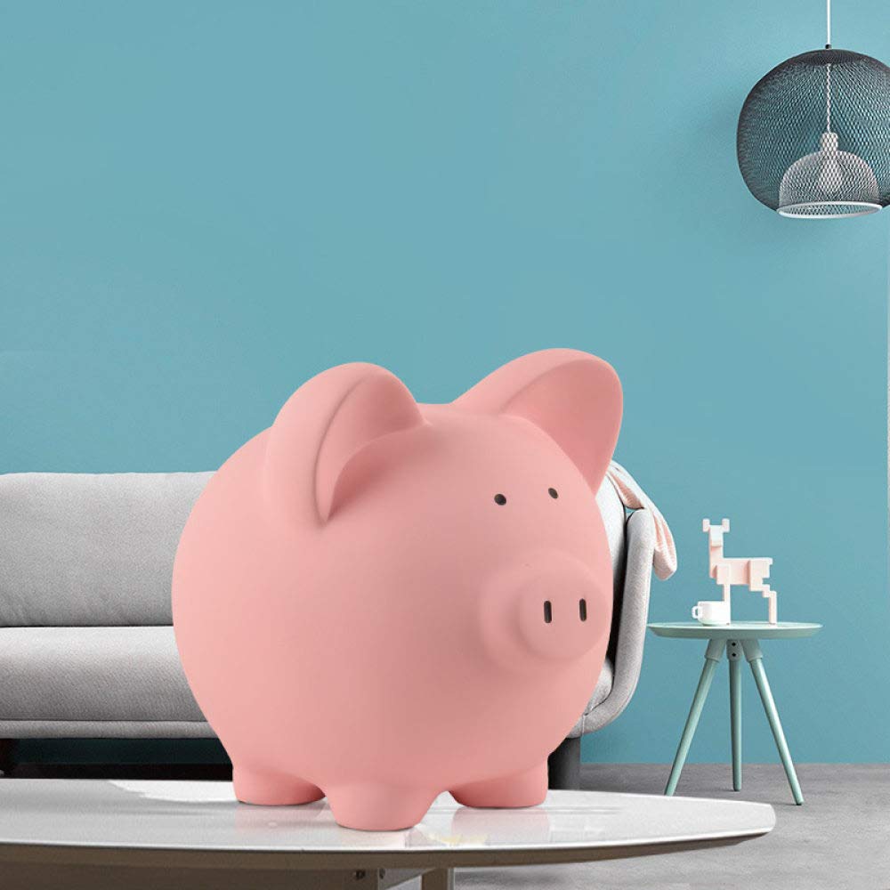 Tirelire cochon créative en résine pour égayer votre tableau de bord de voiture ou étagère