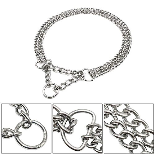 image for Berry Pet Dog Pet Martingale Pinch Metal Stainless Steel Collar for Tr