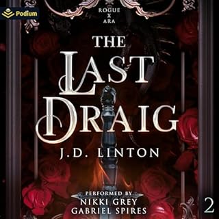 The Last Draig Audiolibro Por JD Linton arte de portada