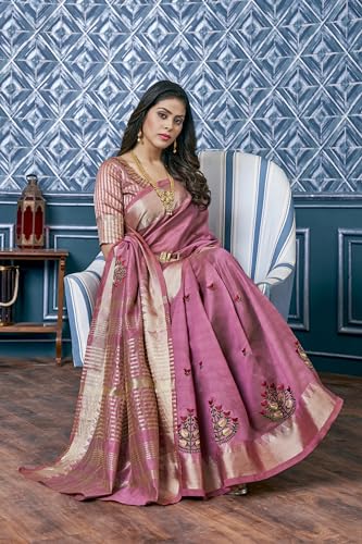 Image of SERONA FABRICS Ethnic Saree (or) Sari for Women, Ideal for Wedding, Party, Festive & Daily Wear