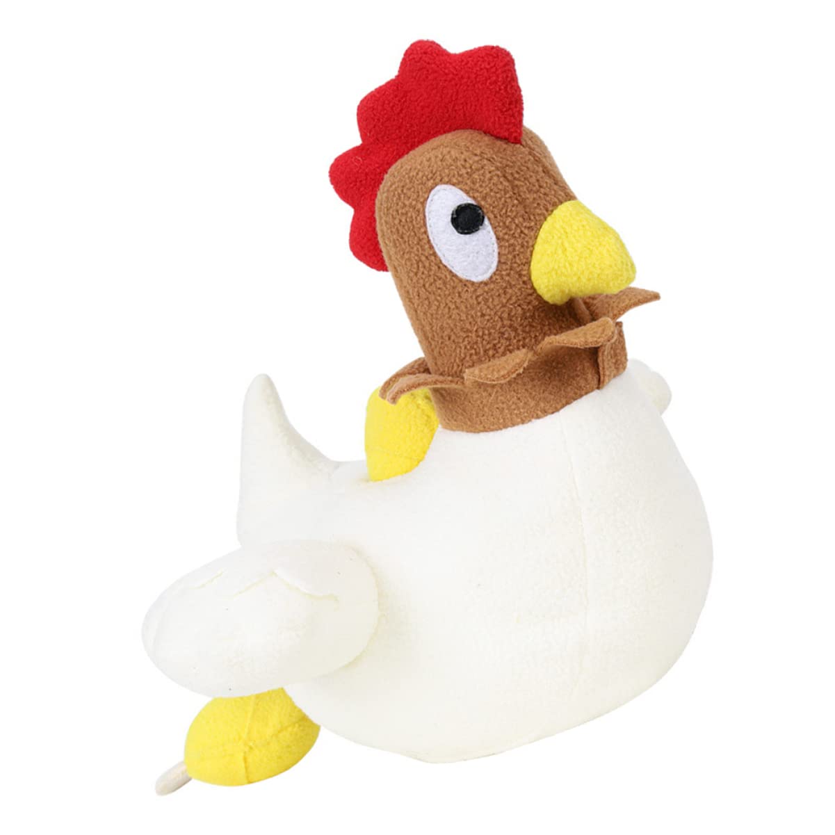 Mipcase 2 STK Henne Eier Spielzeug Hundespielzeug Kleine Hunde Süßes Hundespielzeug Ostern Huhn Spielzeug Chimmy Plüsch Hähnchen Stofftier Polarfleece Kleiner Hund Hundebiss Kind