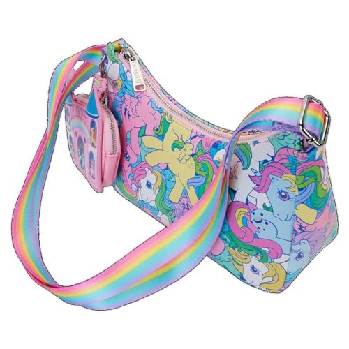 Loungefly MLP All Over Print Crossbody with Coin Bag3