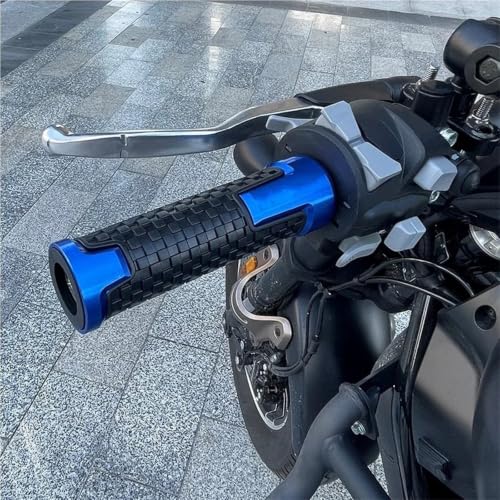 Poignée guidon moto antidérapante Yamaha FZ07 FZ-07 2014-2025 caoutchouc - 4