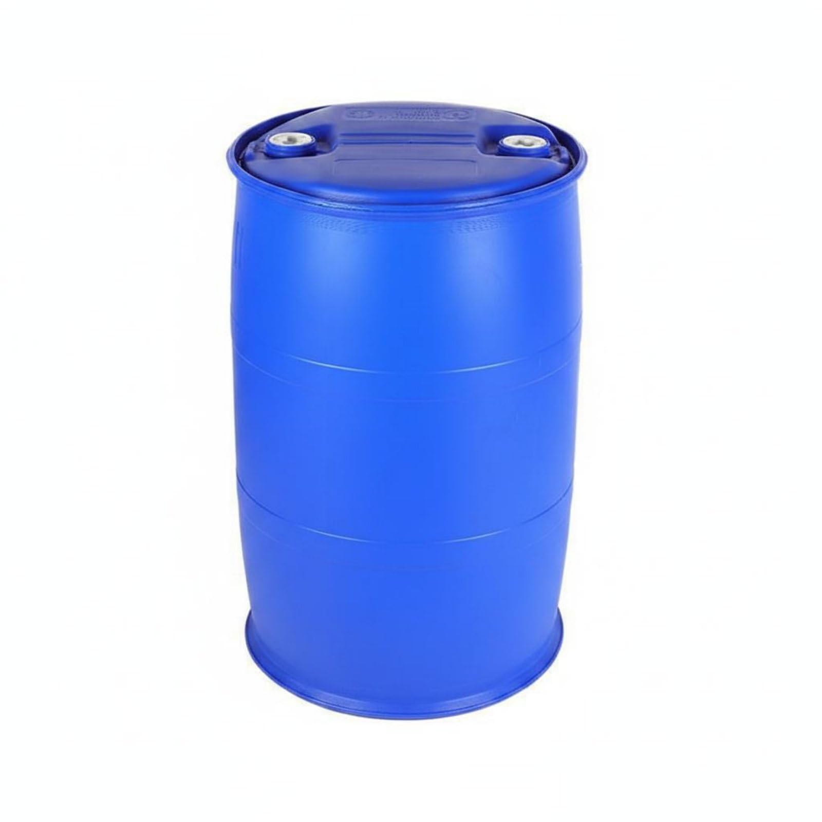 perfk Barile di Stoccaggio Industriale Contenitore Tamburo Fusto per Alimenti in HDPE Resistente con Coperchio E Fascia Interna Anti Perdita Adatto per, Array, Blu, 9.0 Kg
