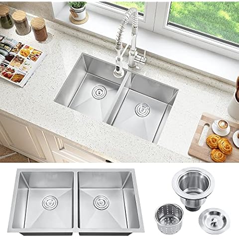 ATTOP Double Bowls Undermount Kitchen Sink Cover