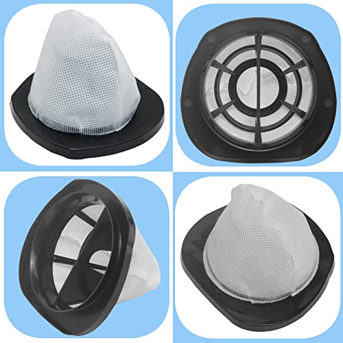 Image of 2 Pack 2030 Vacuum Filter and 4 Pack Foam Filter Compatible with Bissell Vacuum Cleaner Models 2030, 20303, 20306, 20307, 20309, 2030H, 2030V, 2030X, 2030Z