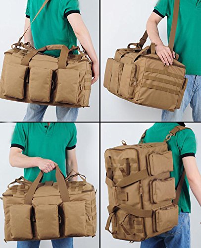 Greenpromise 60L Outdoor Camping Men's Military Tactical Backpack 1000D Nylon for Cycling Hiking Sports Climbing Bag - Image 3