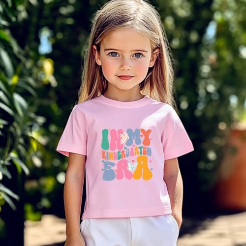 Toddlert Kindergarten Shirt Boys Girls First Day of Kindergarten Tshirt Kids Back to School Gift Tee3