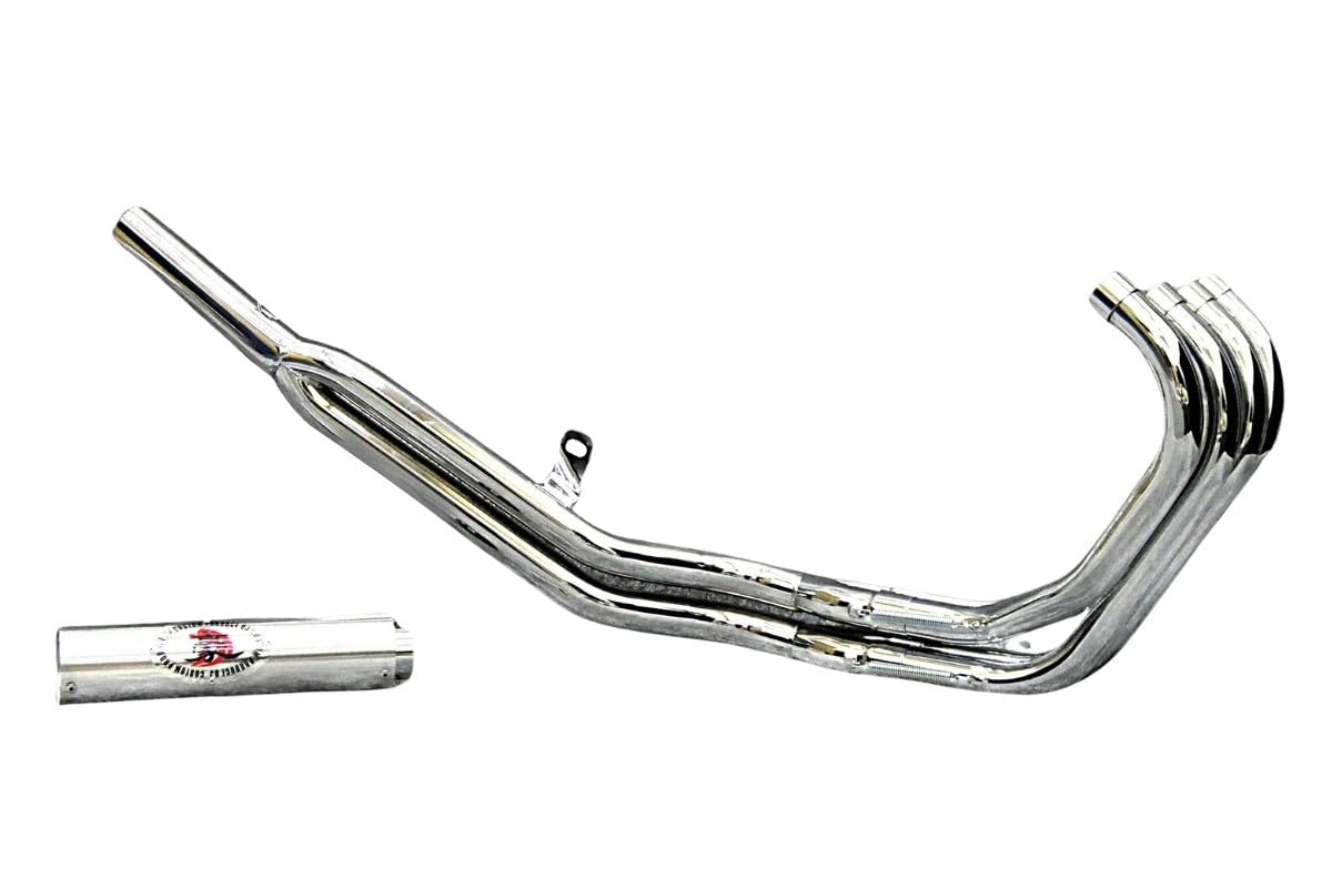 Amazon | NC39 NC42 CB400SF 【豪】42.7πマフラー メッキERマフラー 