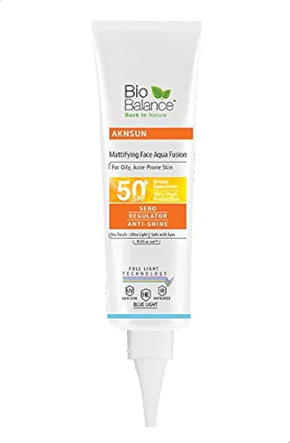 Bio BalanceAknsun Mattifying Face Aqua Fusion, 50 SPF, 40 ml