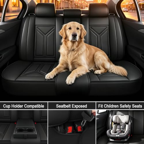Image of Custom Car Seat Cover for Jeep Gladiator 2020-2026,Easy Install,Black