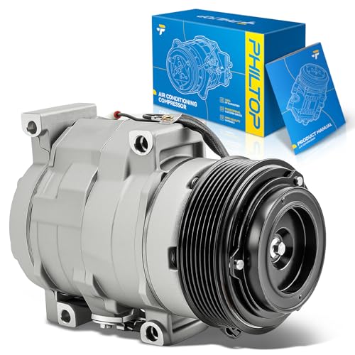 Image of PHILTOP 140886C Air Conditioner AC Compressor with Clutch for Toyota 4Runner 2010-2021,FJ Cruiser 2010-2014,Tundra 2007-2014 4.0L