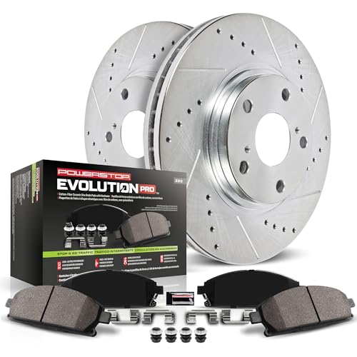 Image of PowerStop Z23 Performance Brake Pad & Rotor Kit Rear K7725