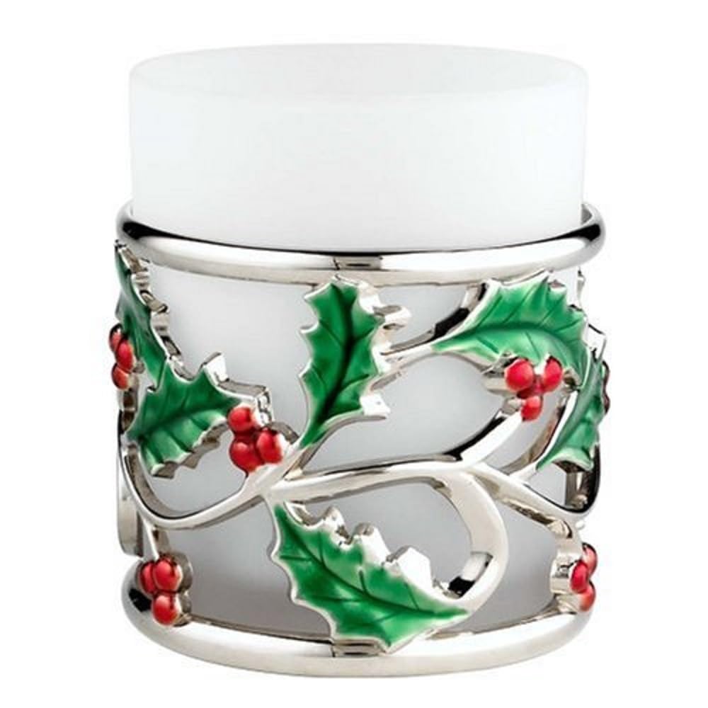 Bougie votive des Fêtes Lenox crée une ambiance de Noël chaleureuse