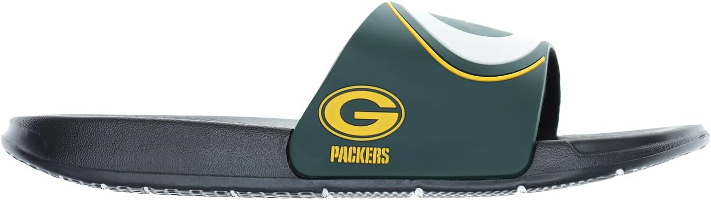 FOCO Men's NFL Big Logo Raised Slide