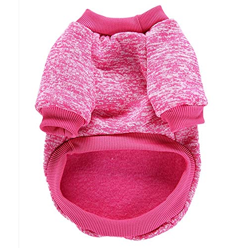 Image of Dog Sweaters for Small Dogs, Soft Fleece Puppy Clothes, Warm Winter Coat