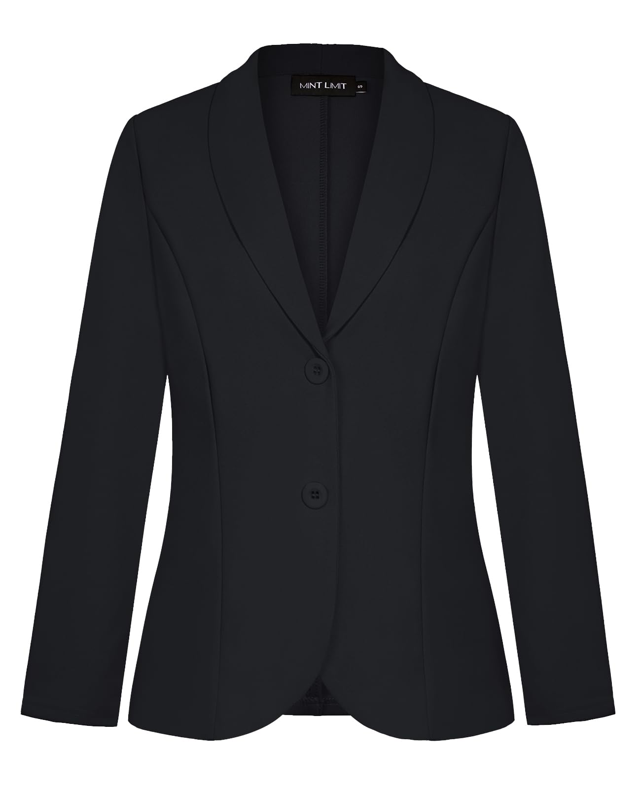 MINTLIMIT Womens Blazer Long Sleeve Shawl Lapel Business Work Blazers Button Open Front Casual Office Jackets
