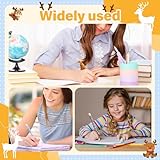 YUFFQOPC 6Pcs Erasable Pens with Thermosensitive Erase Black Ink, 0.5mm Rub Out Pen, Elk, Panda, Zebra, Elephant, Sika Deer, Monkey Animal Pens for Kids Adults School Stationery Office Supplies - Image 6