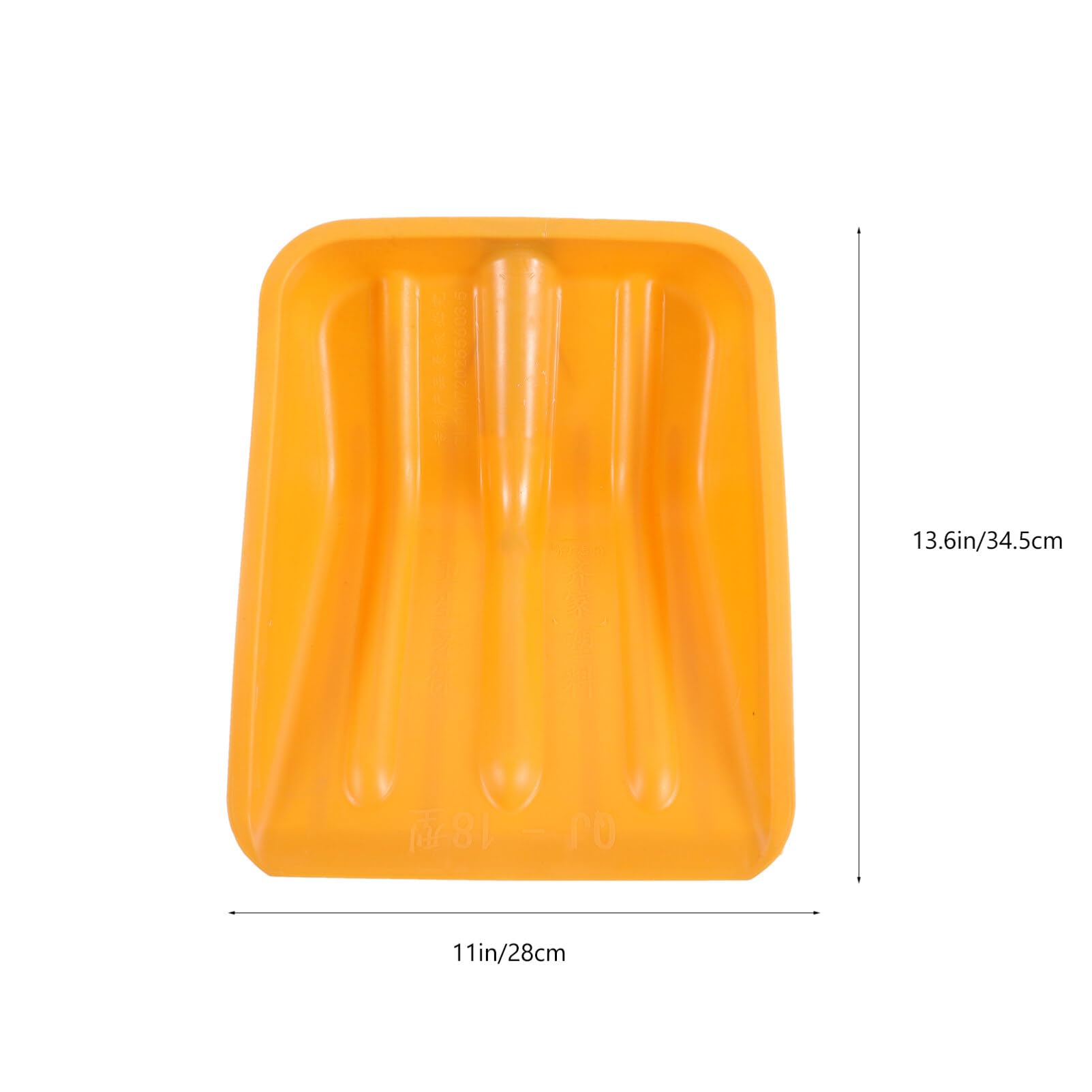 ARTIBETTER Plastic Shovel Head, Replacement Snow Mud Removal Shovel Snow, Scoop Head ice, Replacement Part for Scrape Multipurpose