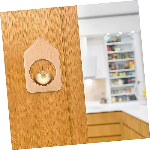 Image of White Angel House Warming Gifts Aesthetic Home Decor Door Bell Without Wire Wind Chime House Decoration Items for Living Room Gift Items (House Shape Aesthetic japanes Door Bell)