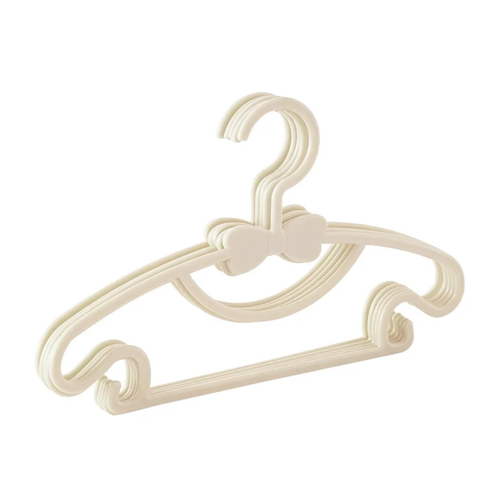 KFGISD, Hangers Coats Storage Hanger Closet Organizer Clothes Hanger Racks Portable Display Plastic Hangers Home ，Hangers(White,10)