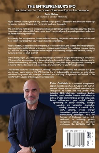 The Entrepreneur's IPO: The Insider's Roadmap to Taking Your Company Publi