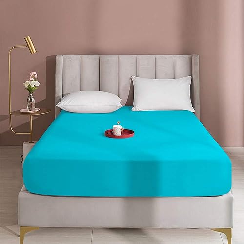 Miniatura 6 de BEDSUM - Sábana bajera de microfibra con bolsillo profundo para colchón, resistente a las arrugas, la decoloración y las manchas