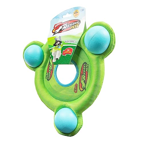 JAZ PET TOYS Wham-O Pets Frisbee Floatsbee - Water and Land Play Frisbee - Ball and Disc Dog Toy, green - Image 2