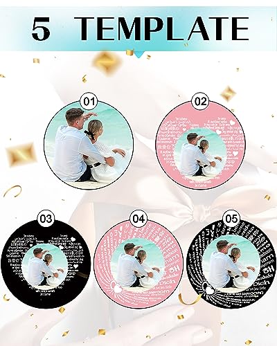 image for SUPHELPU Custom Bracelets with Picture Inside, Personalized Gifts for 