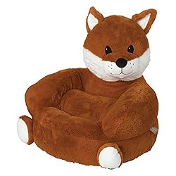 Trend Lab Children’s Plush Fox Character Chair, 18x17x13 Inch (Pack of 1)