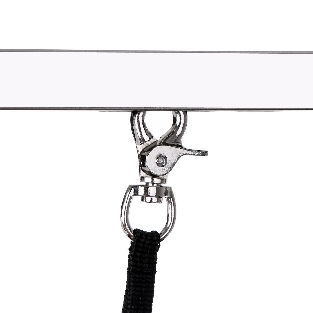 Mesa de peluquería para Mascotas, Resistente, con Soporte Ajustable para los Brazos y Superficie Antideslizante, 90x60x76 cm, para Uso Profesional y doméstico.