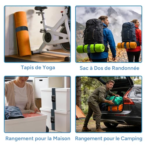 Sangle Valise Tsa Voyage : travel inspira Sangle Valise TSA, Ceinture Valise Voyage Sécurité (M... – Image 6