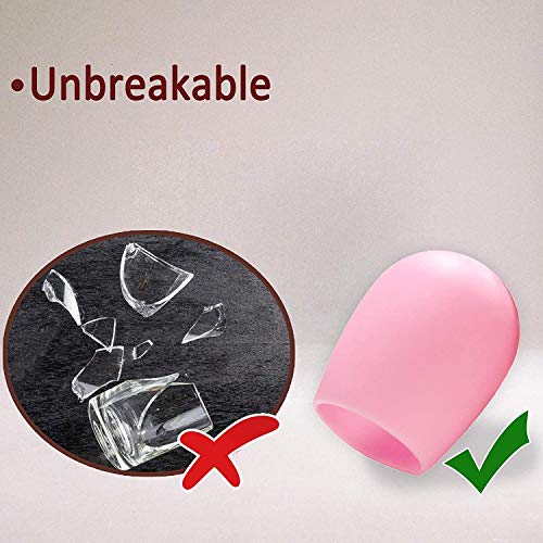 image for Camping Wine Glasses Set of 4 - Outdoor Wine Glass,100% Dishwasher Saf