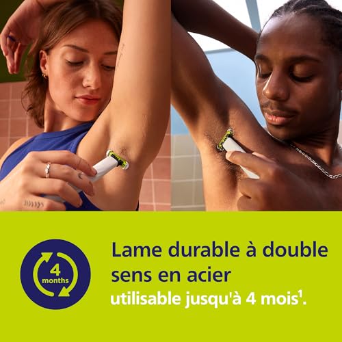 PHILIPS Oneblade Intimate Conçu pour 'Entretien la Coupe et le Rasage des Poils Pubiens avec une Protection Renforcée de la Peau Modèle QP1924/ - vue 5