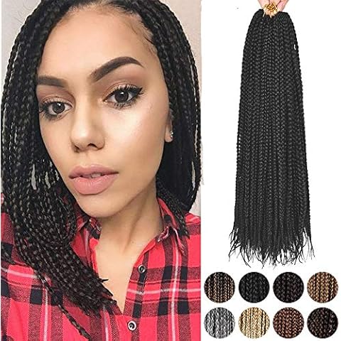 12 Inch Crochet Box Braids Hair Cover
