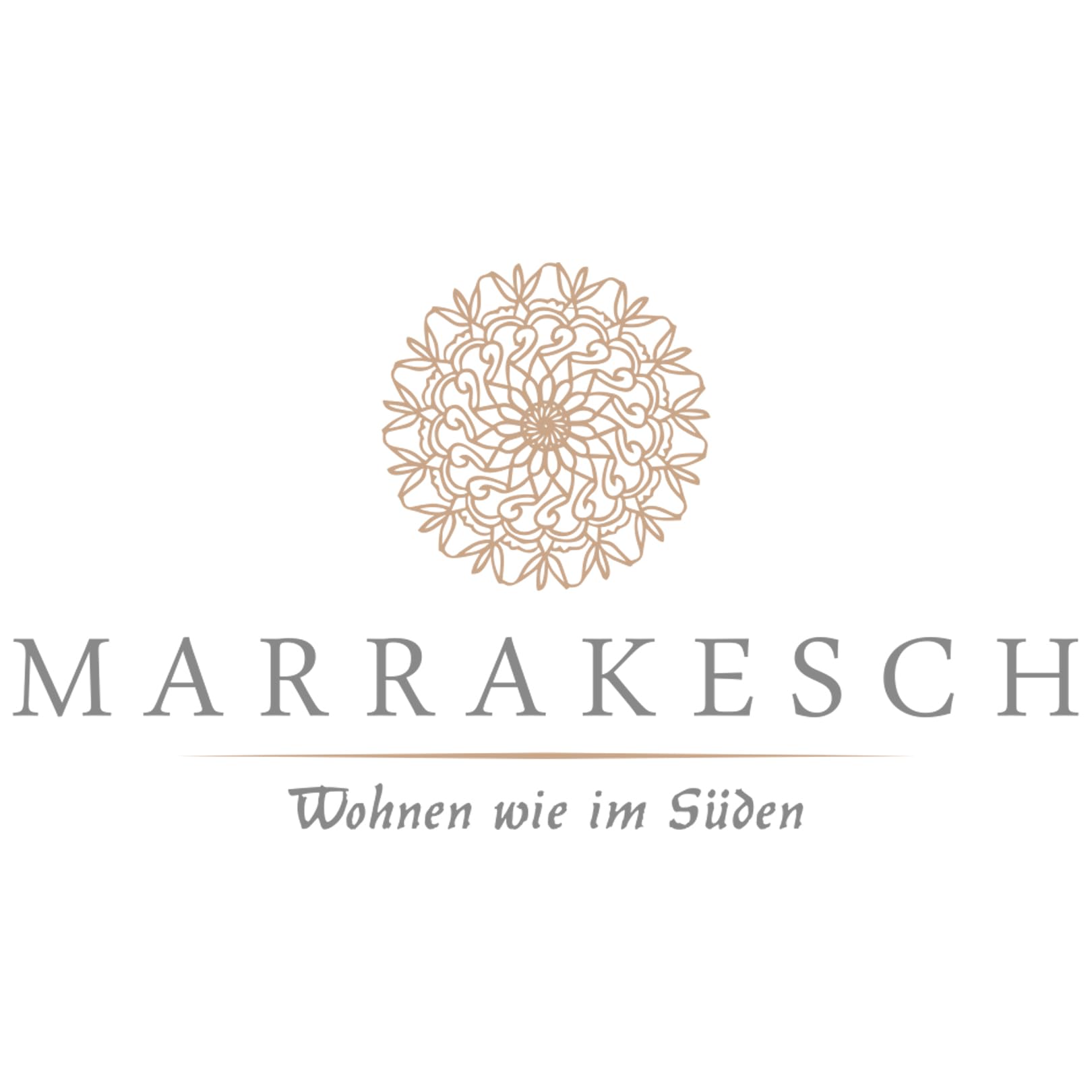 Orientalische Stehlampe Azel aus Metall in Gold Boho 72 cm Wohndeko