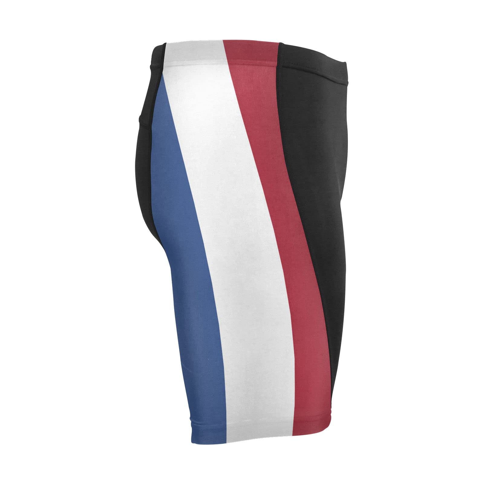 Netherlands Flag Men's Bike Shorts Padded Cycling Bicycle Biking Shorts Tight Multicolor