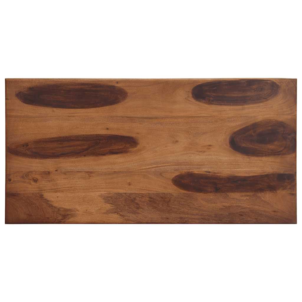 Stół jadalny z litego drewna akacjowego 120x60x77 cm