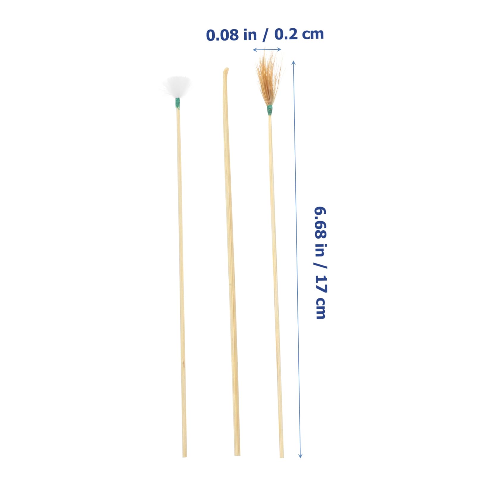 BCOATH Earwax Removal Kit 5 Sets of Sticks Ear Cleaning Tools Portable Safe for Sensitive Ears for Travel