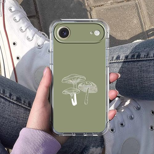 Coque iPhone 17 Air antichoc silicone souple motif végétal