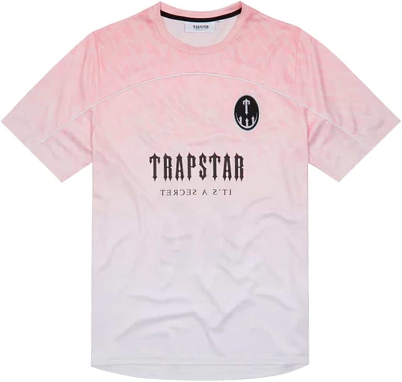 YiLianDa Trapstar Men's Cotton TShirt Summer Logo Printed Trapstar