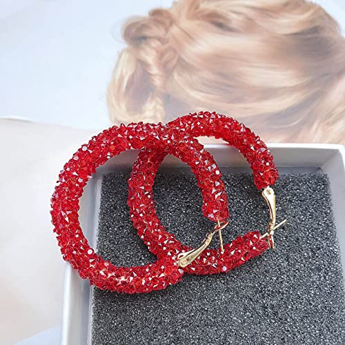 Boucles d'oreilles cuir sequins pour vos soirées et festivals boho