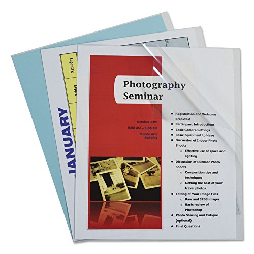 C-Line 31357 Report Covers, Vinyl, Clear, 8 1/2 x 11, 100/BX