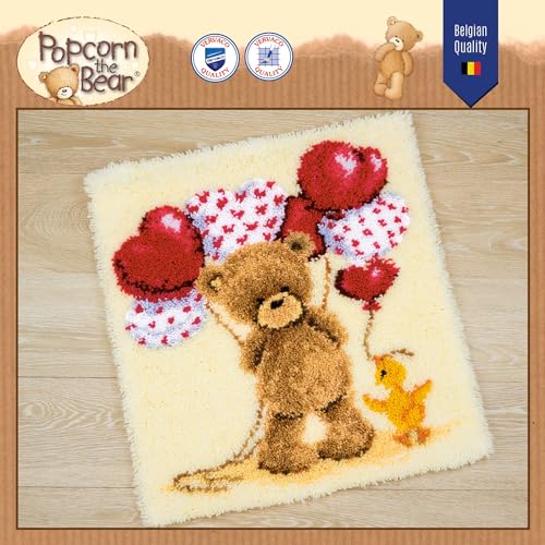 Kit Latch Hook Complet Débutant pour Apprendre le Tapis Point Noué Facile