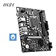 MSI PRO H610M-E DDR4 Motherboard, Micro-ATX - Unterstützt Intel 12th Gen Core Prozessoren, LGA 1700-2X DIMM (3200MHz), 1x PCIe 4.0 x16 Slot, 1 x M.2 Gen3, USB 3.2 Gen1, 1G LAN, HDMI 1.4 & VGA