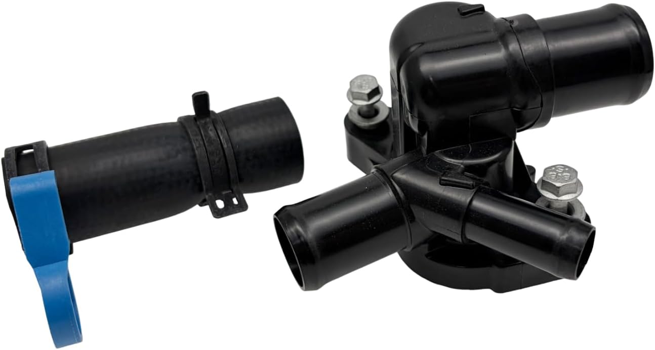 Engine Coolant Thermostat Housing 12632458 Compatible with 2013-2019 ATS 2016-2018 CT6 2014-2019 CTS for 2016-2023 Camaro 2015-2022 Colorado for 2015-2022 Canyon